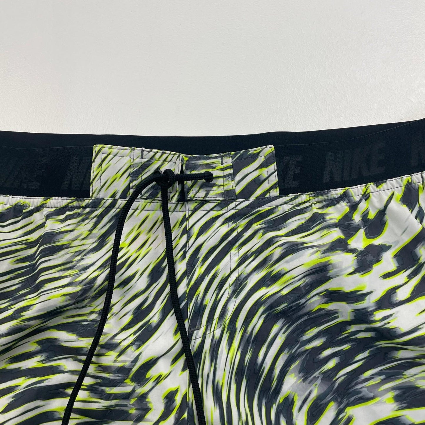 Nike Swim Shorts Graphic Patterned Elastic Waist Swimwear XL