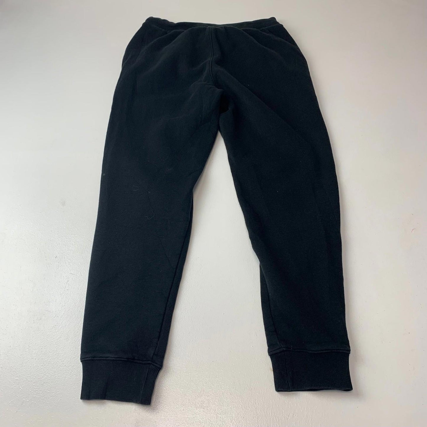 Fila Women's Elastic Waist Jogger Trousers Black Cotton Blend UK S