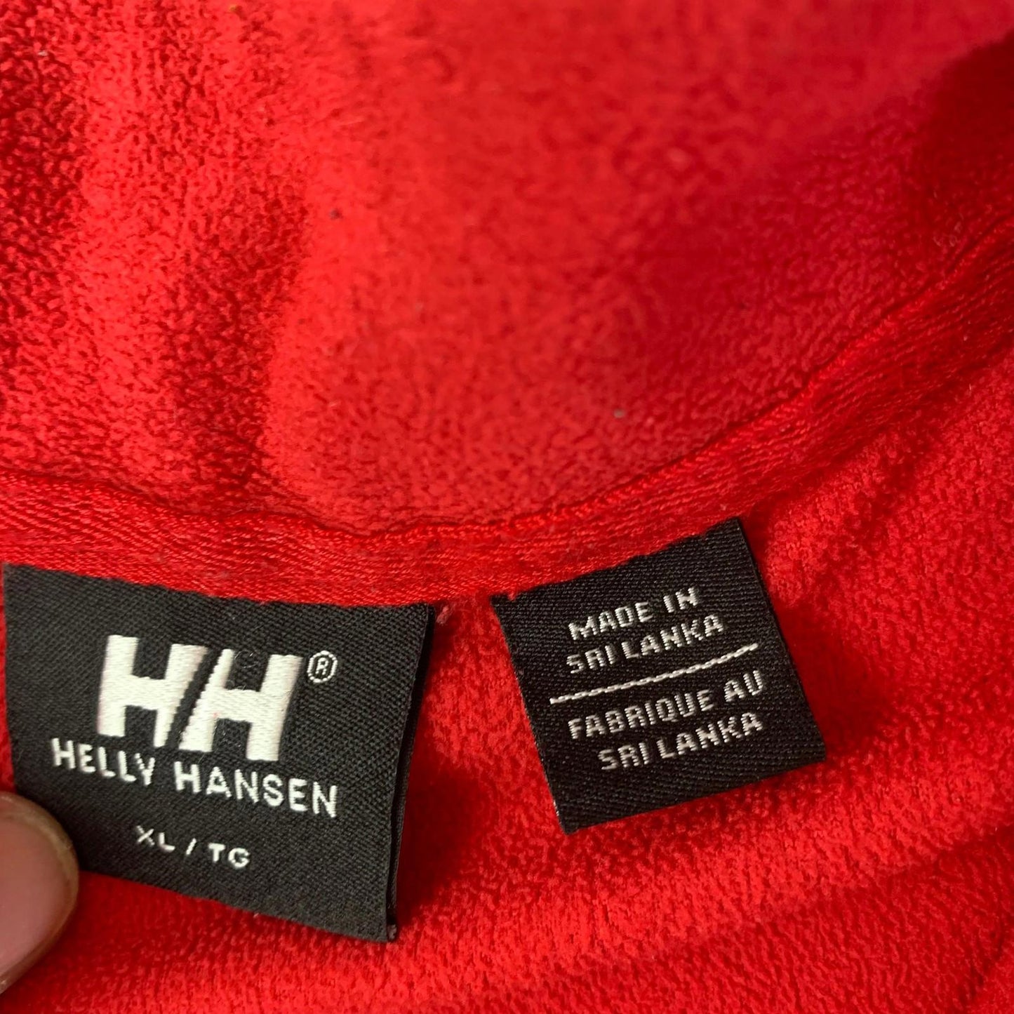 Helly Hansen Fleece Jacket Pro Stretch Red Outdoor Womens XL