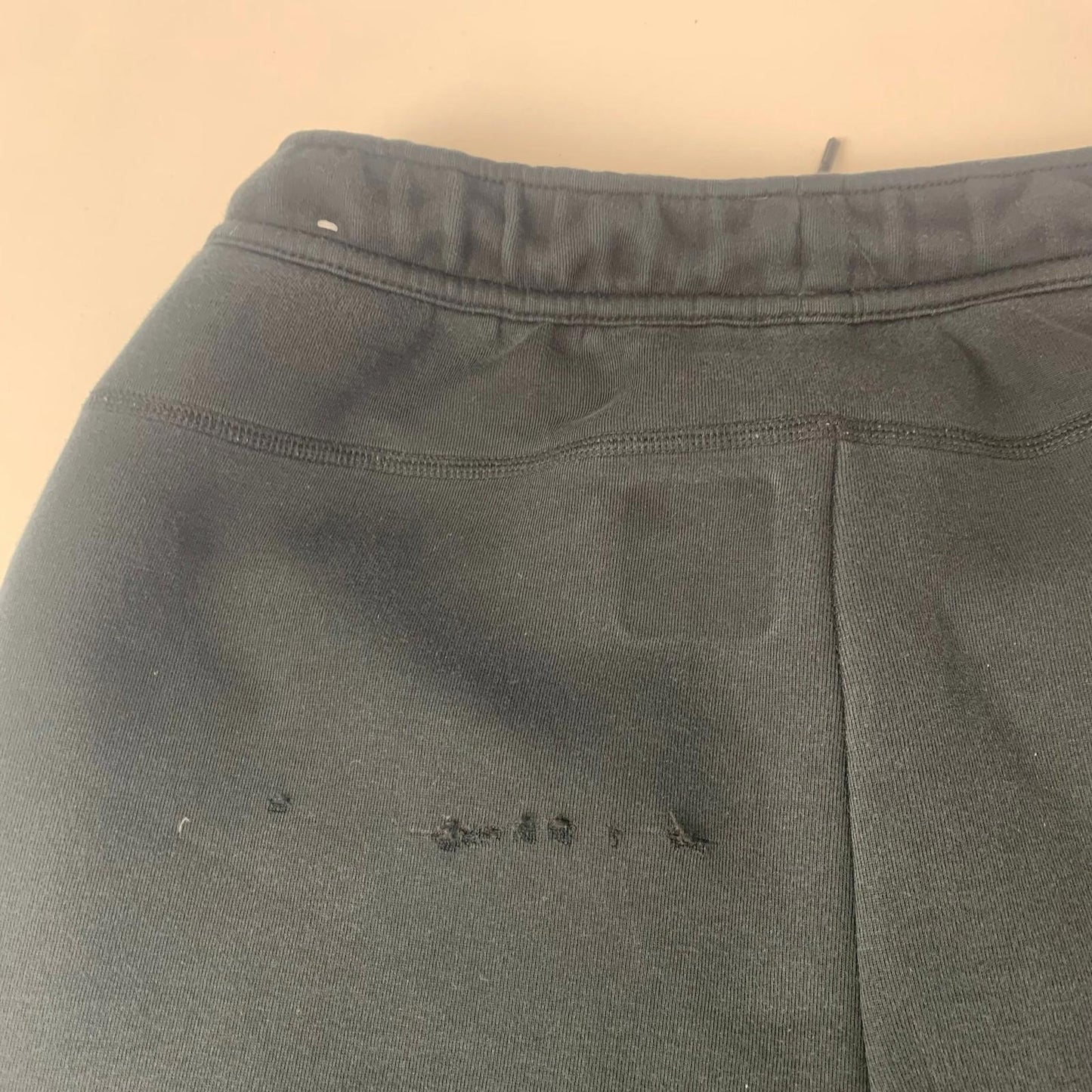 Nike Tech Fleece Jogger Sweatpants Zip Pocket Black Mens Small S