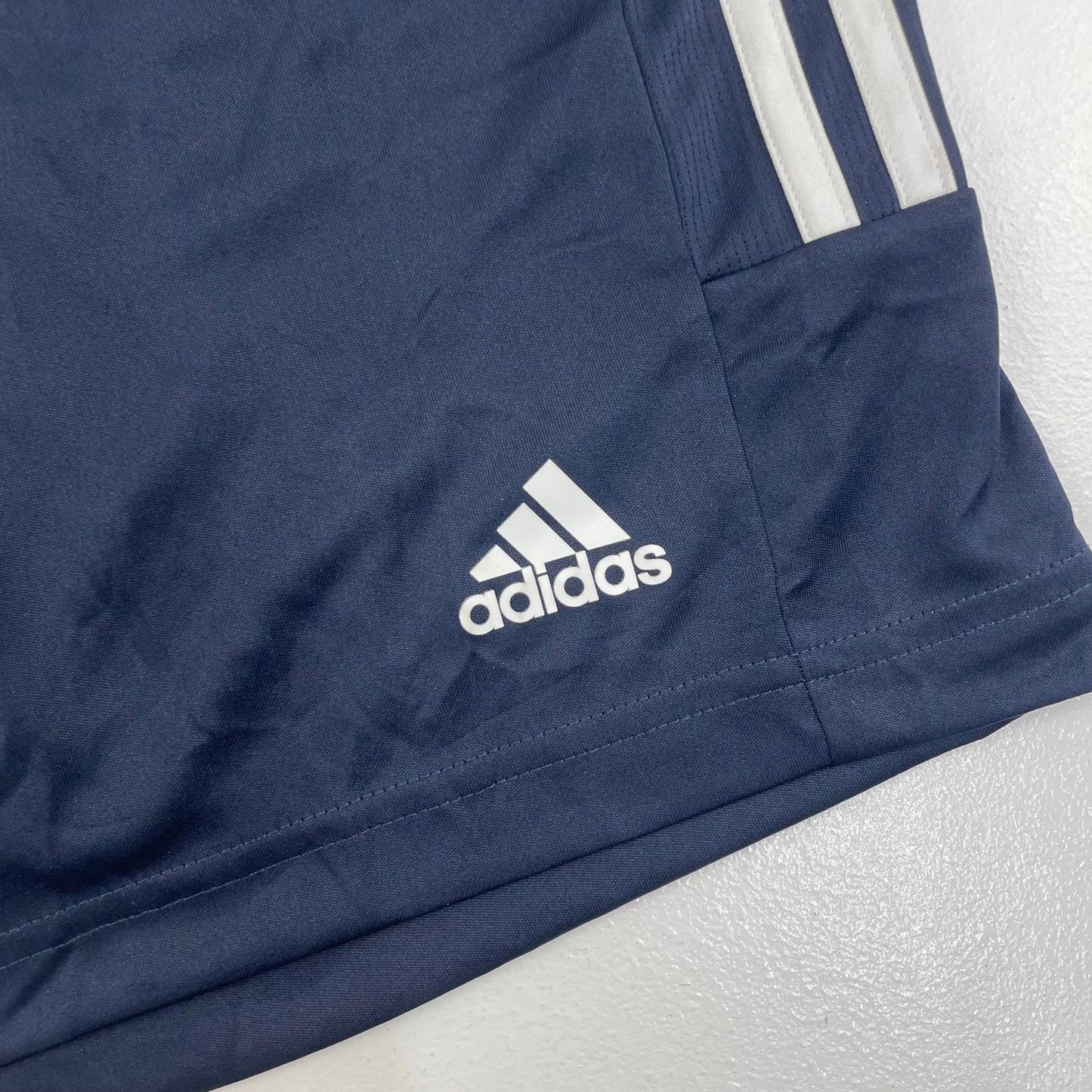 ADIDAS AEROREADY Activewear Shorts Sport Stripes Black Mens Small
