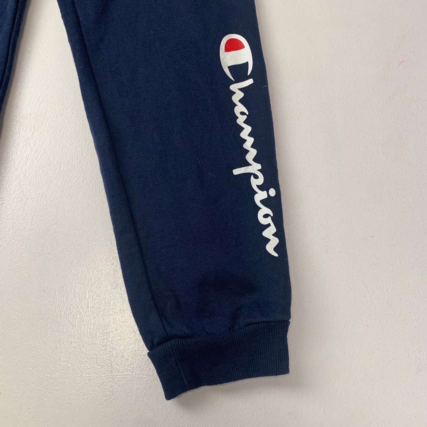 Champion Authentic Athletic Jogger Trousers Elastic Waist Navy Boys XL