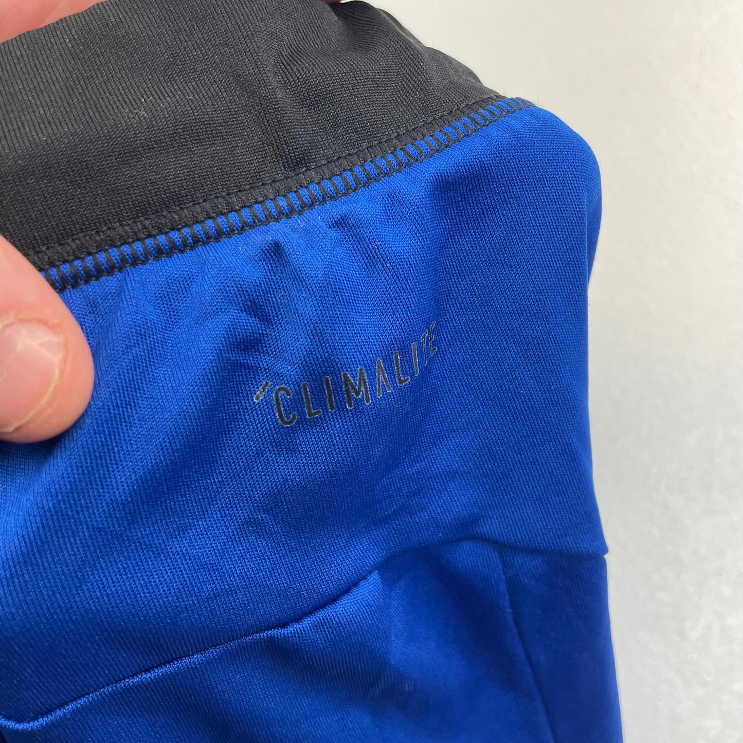 Men’s ADIDAS Blue & Black Athletic Sport Shorts , Size L