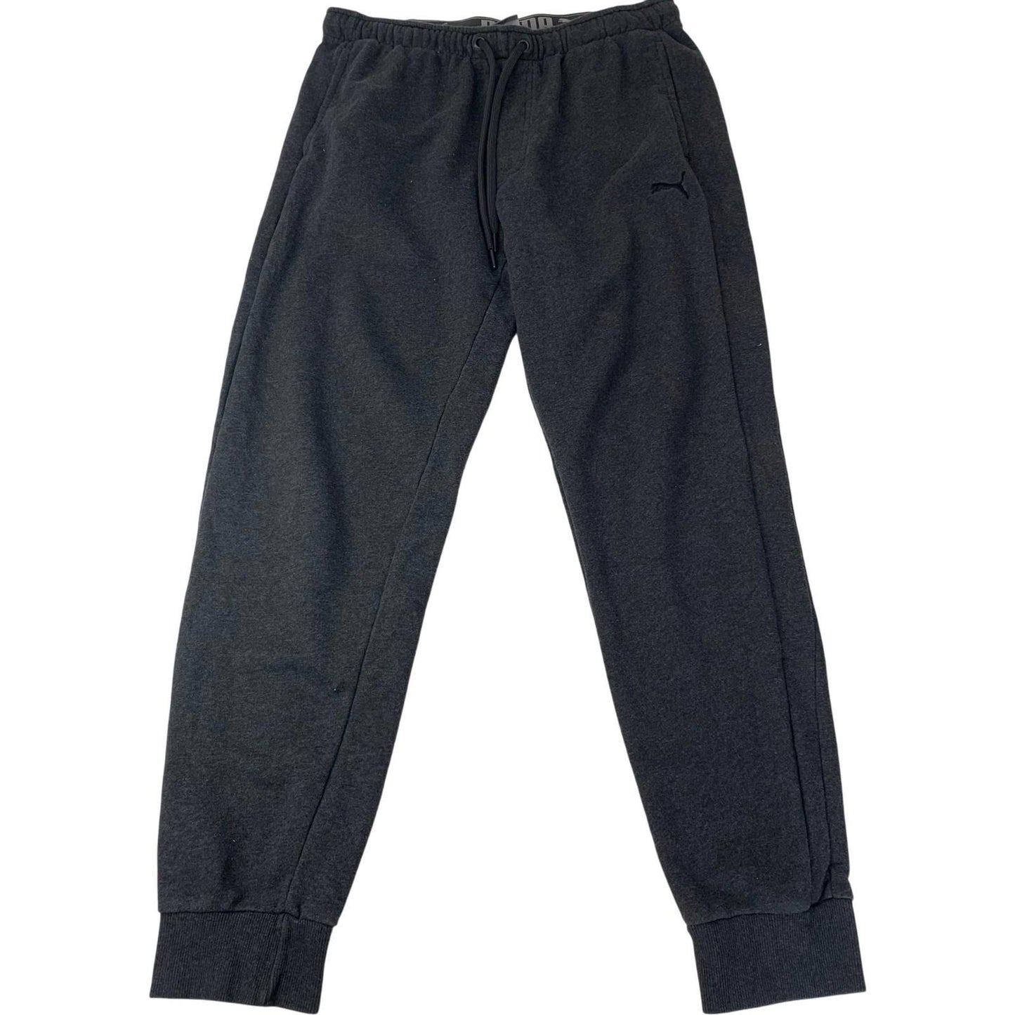 Puma Jogger Sweatpants Drawstring Grey Casual Comfort Mens Large