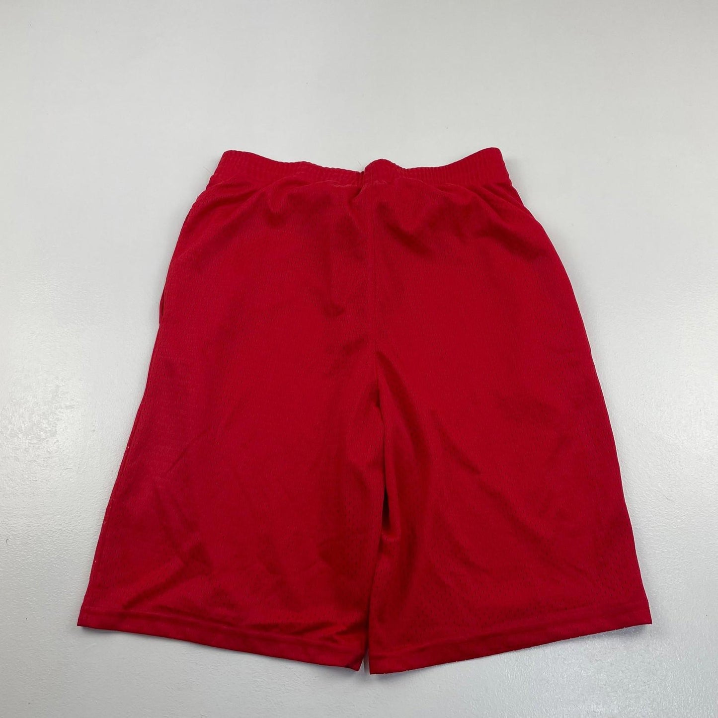 CHAMPION Authentic Athleticwear Red Mesh Logo Shorts Boys XL