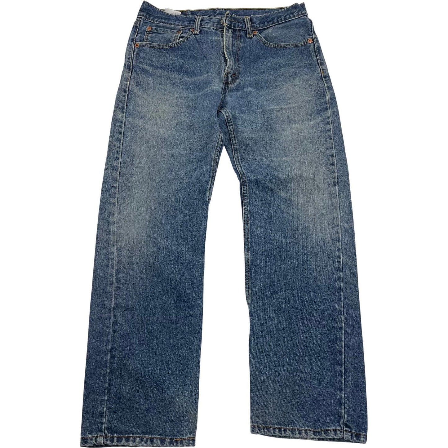 Levi's 505 Jeans Classic Straight Fit Blue Mens W32 L30