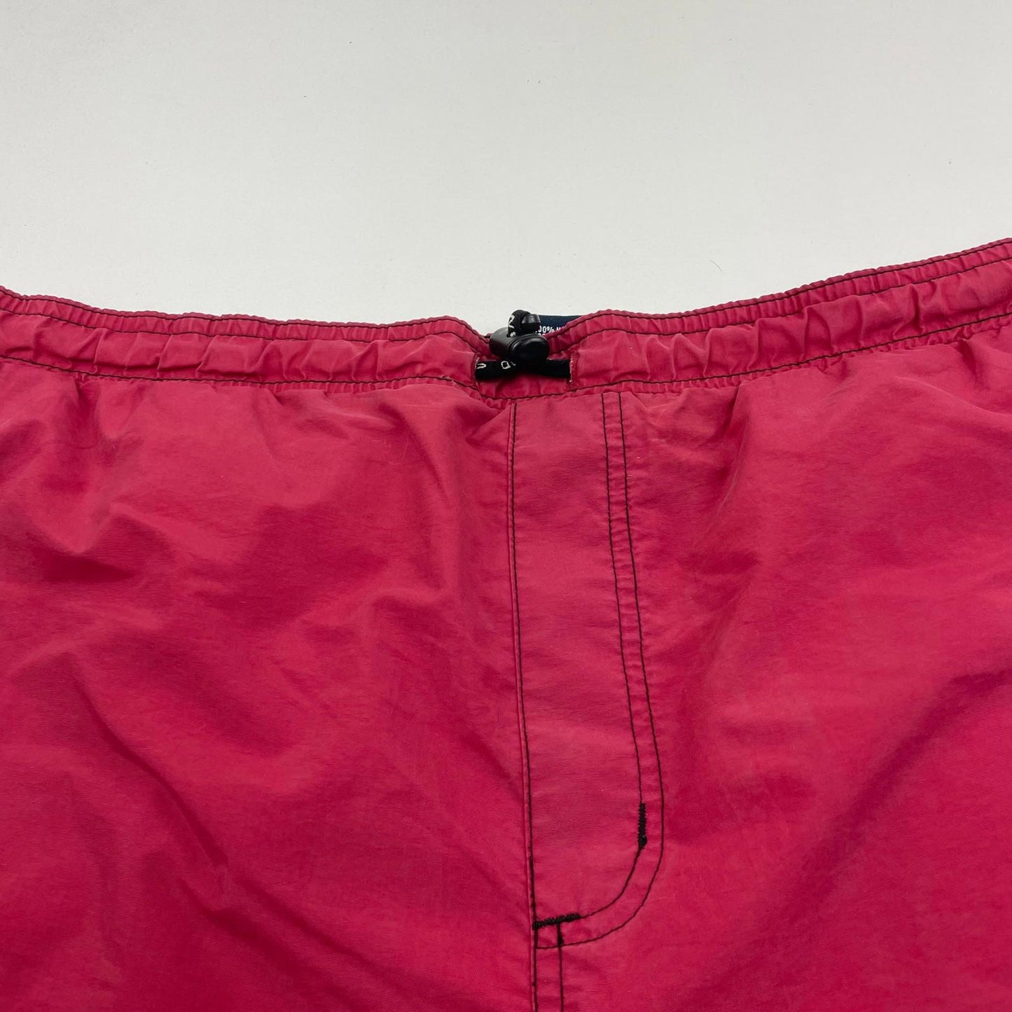 OP Swim Shorts Elastic Waist Casual Red Mens M