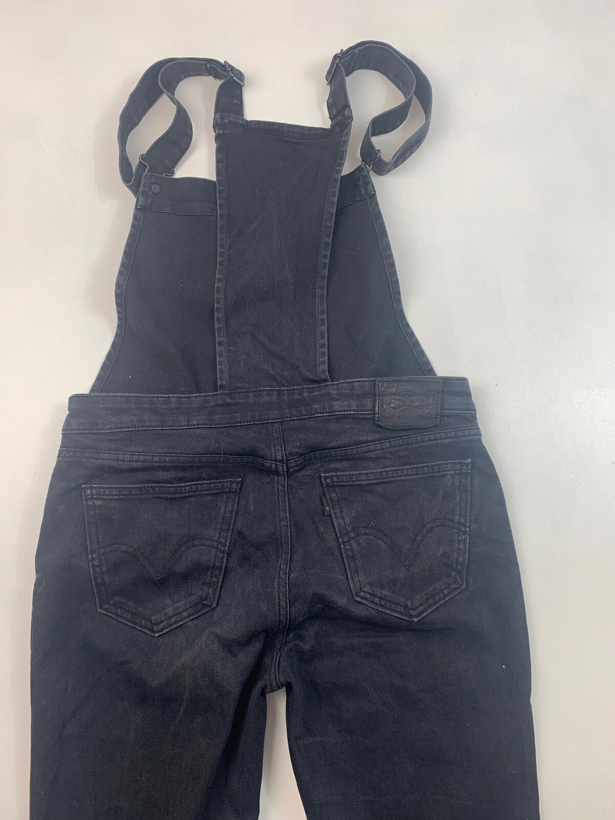 Women’s LEVIS Black Dungarees / Small / Sample Garment