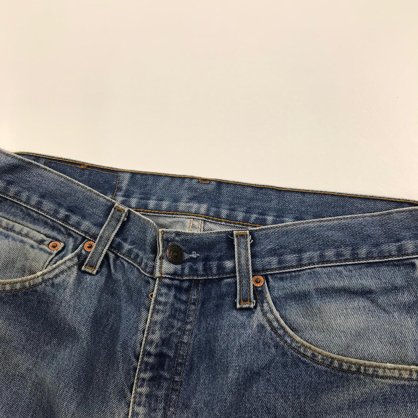 Blue LEVI’S 521 Distressed Denim Jeans , W31 L30
