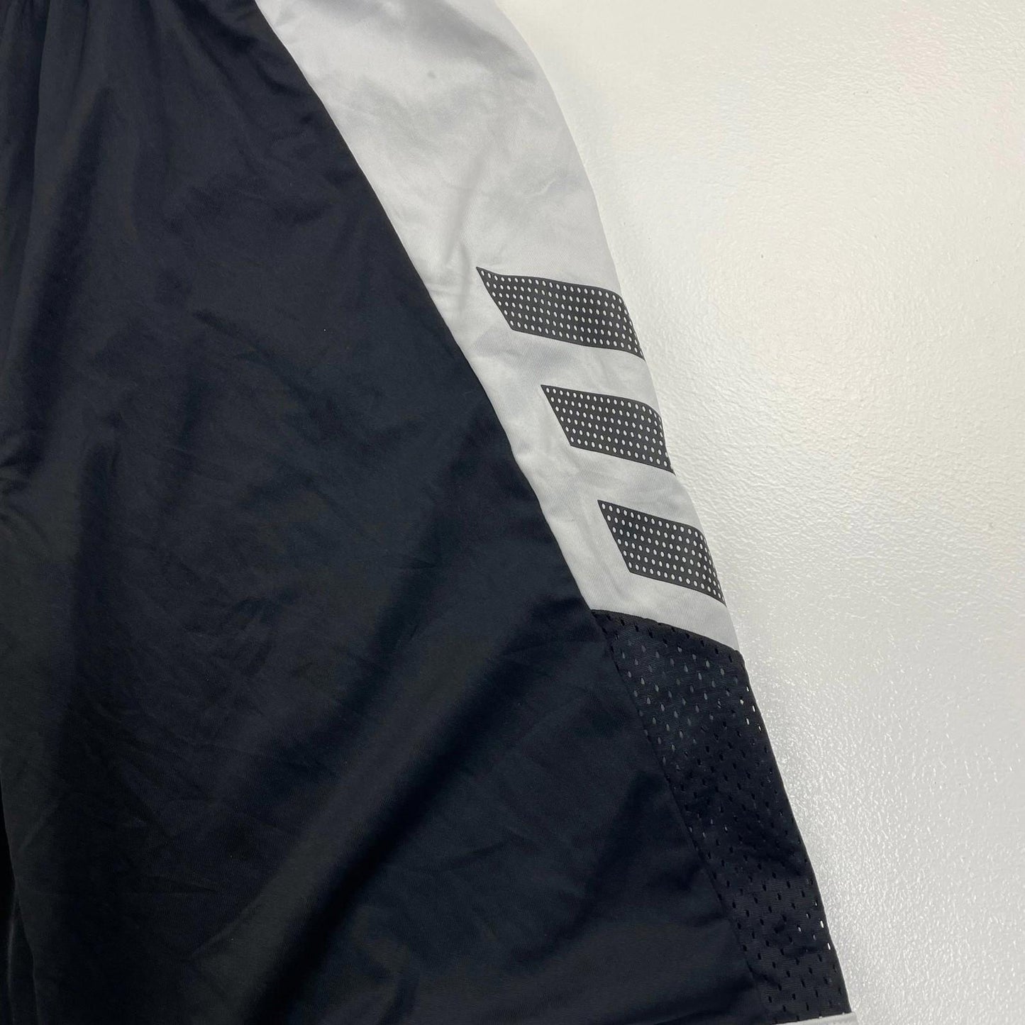Adidas Aeroready Athletic Shorts Black White XL Boys XL