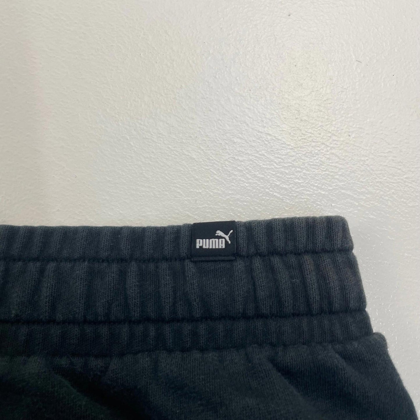 Puma Shorts Elastic Waist Casual Black Mens XL