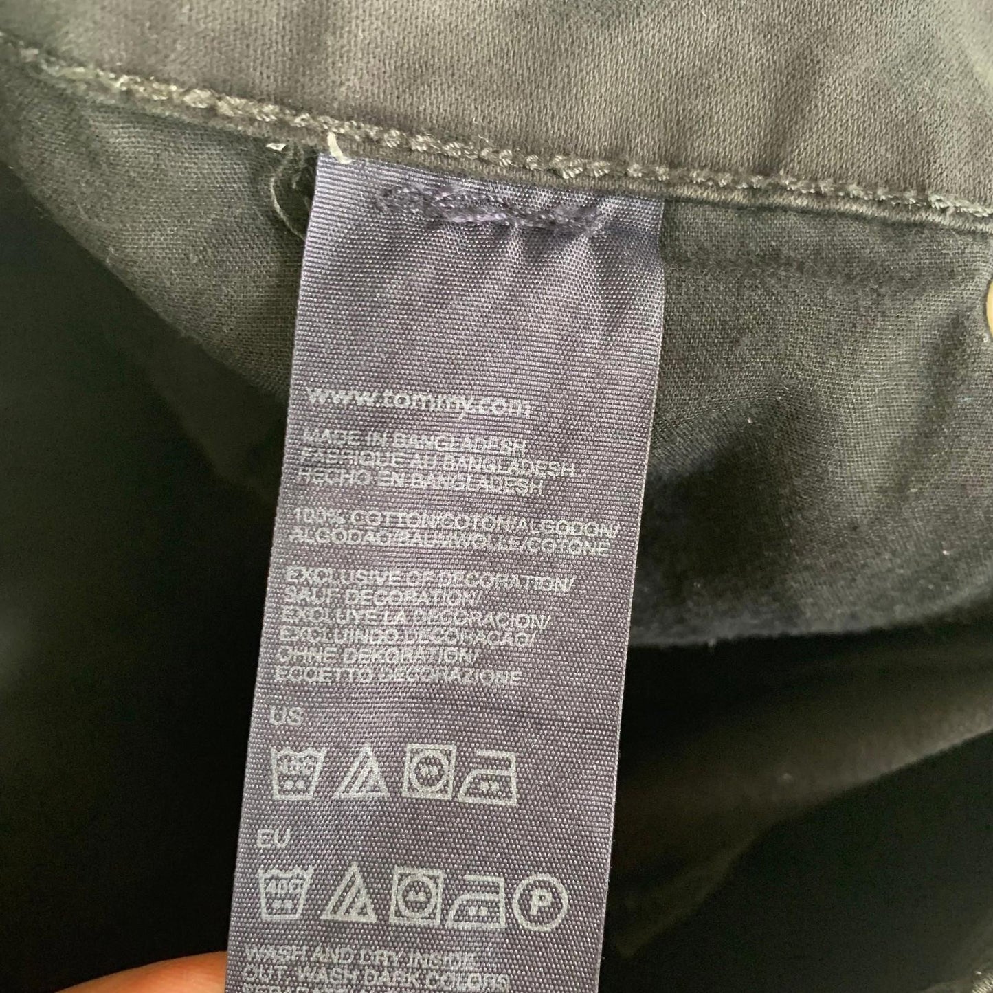 Tommy Hilfiger Cameron Bootcut Trousers Black Women UK 6