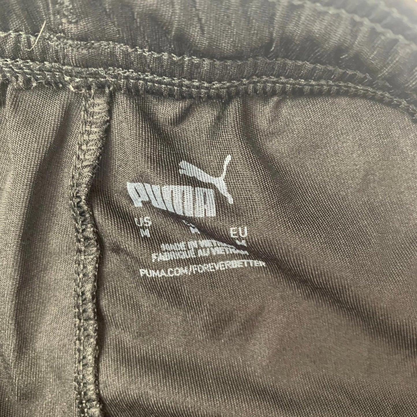 PUMA Sporting Shorts Black DRYCELL Football Mens Medium Size