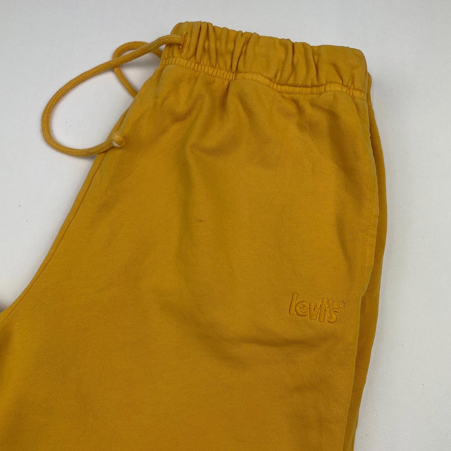 Men’s Yellow Levi’s Joggers , Sweatpants , Size Small , Mustard