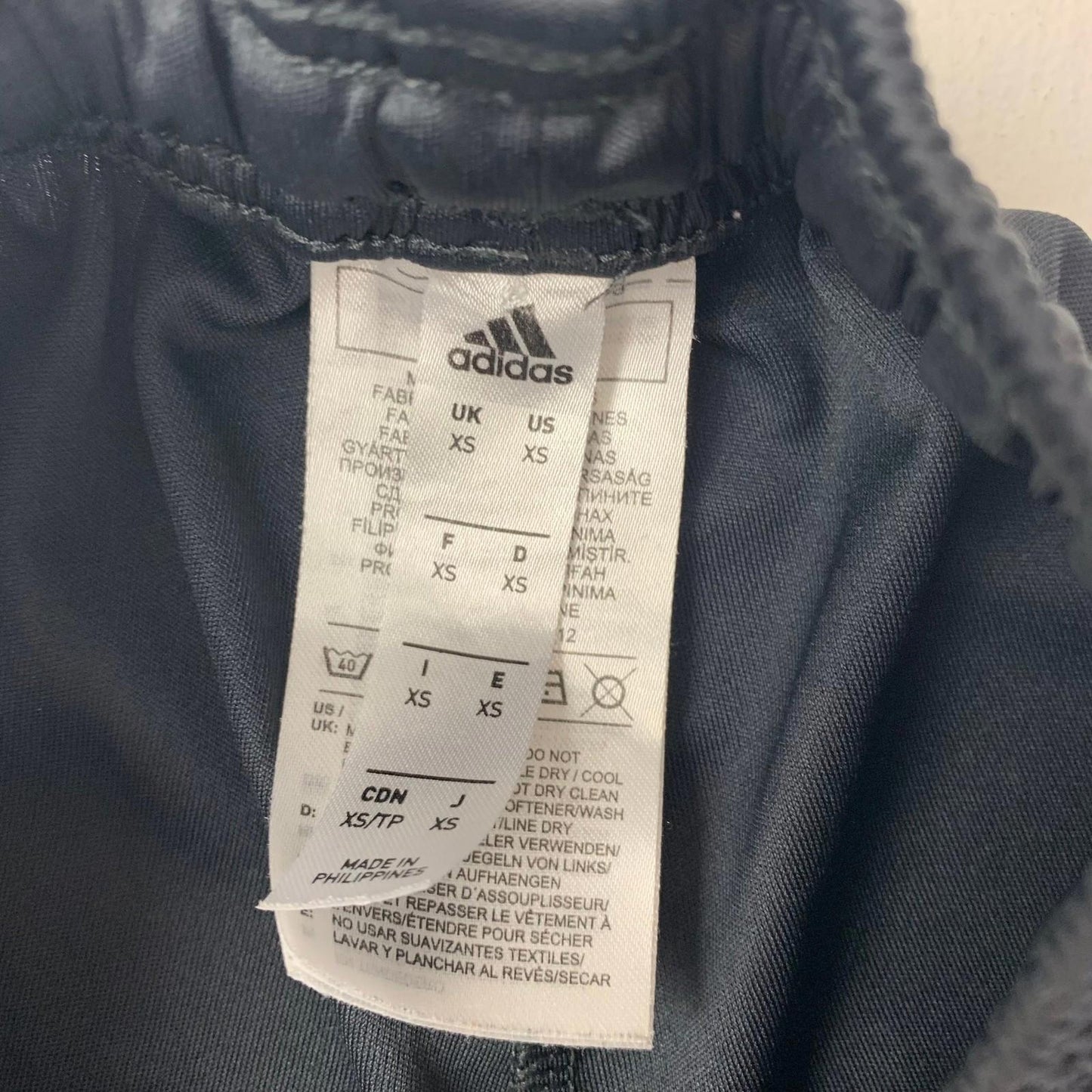 ADIDAS Aeroready Football Shorts Stripe Design Black Mens XS