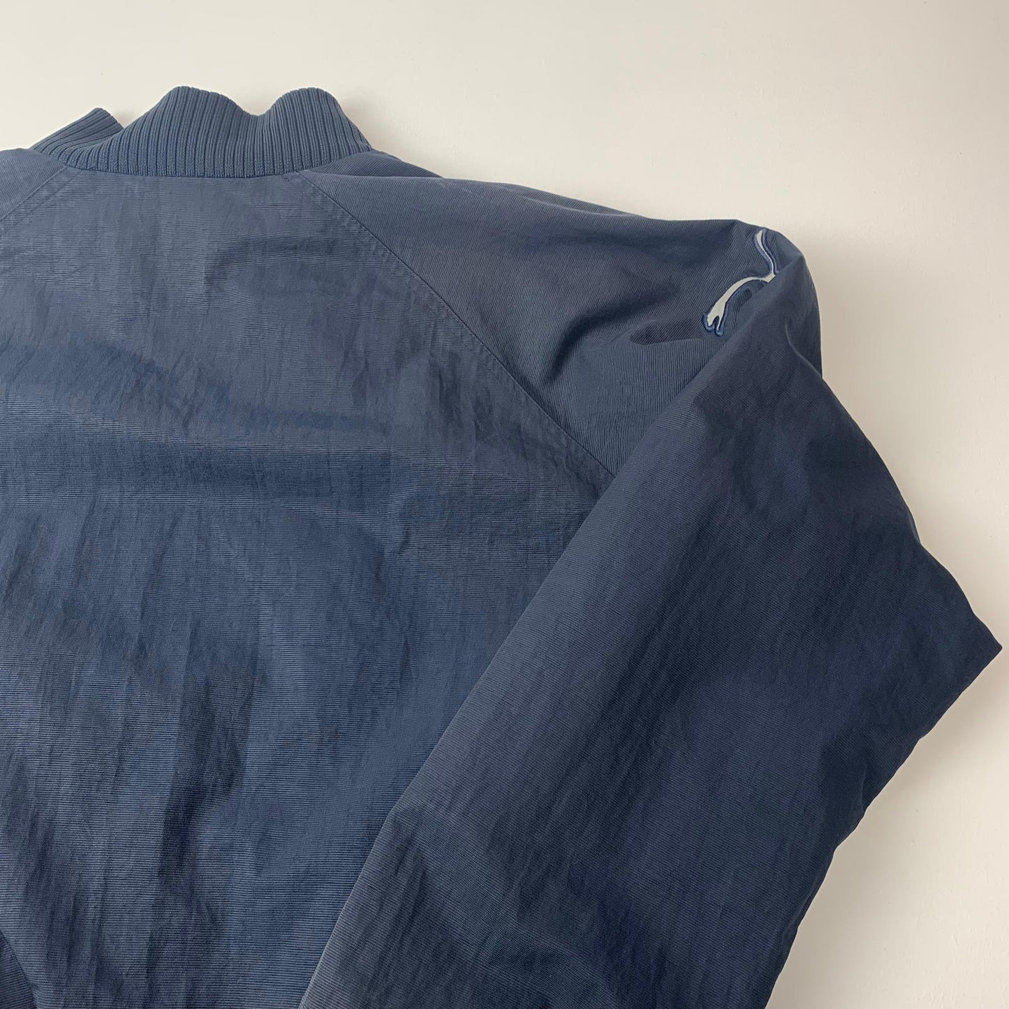 Men’s Vintage PUMA Bomber Jacket / Blue / XXL / 2XL