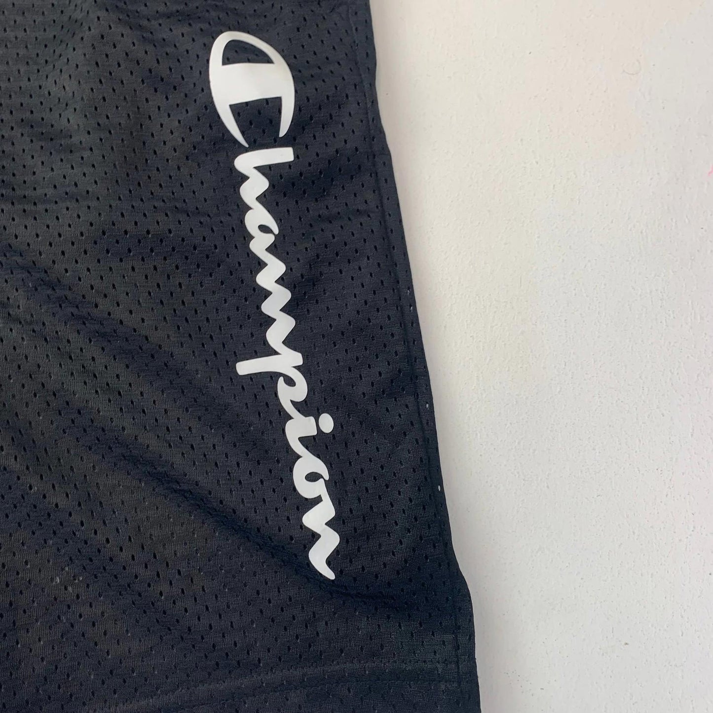 Champion Athletic Shorts Mesh Quick Dry Black Boys XL