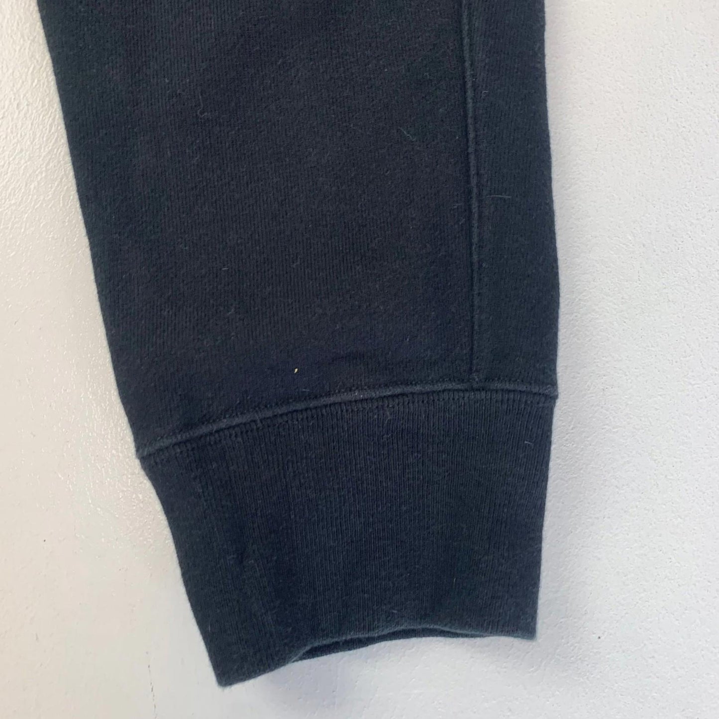Champion Reverse Weave Joggers Black Logo Cuffed Sweatpants Mens Medium