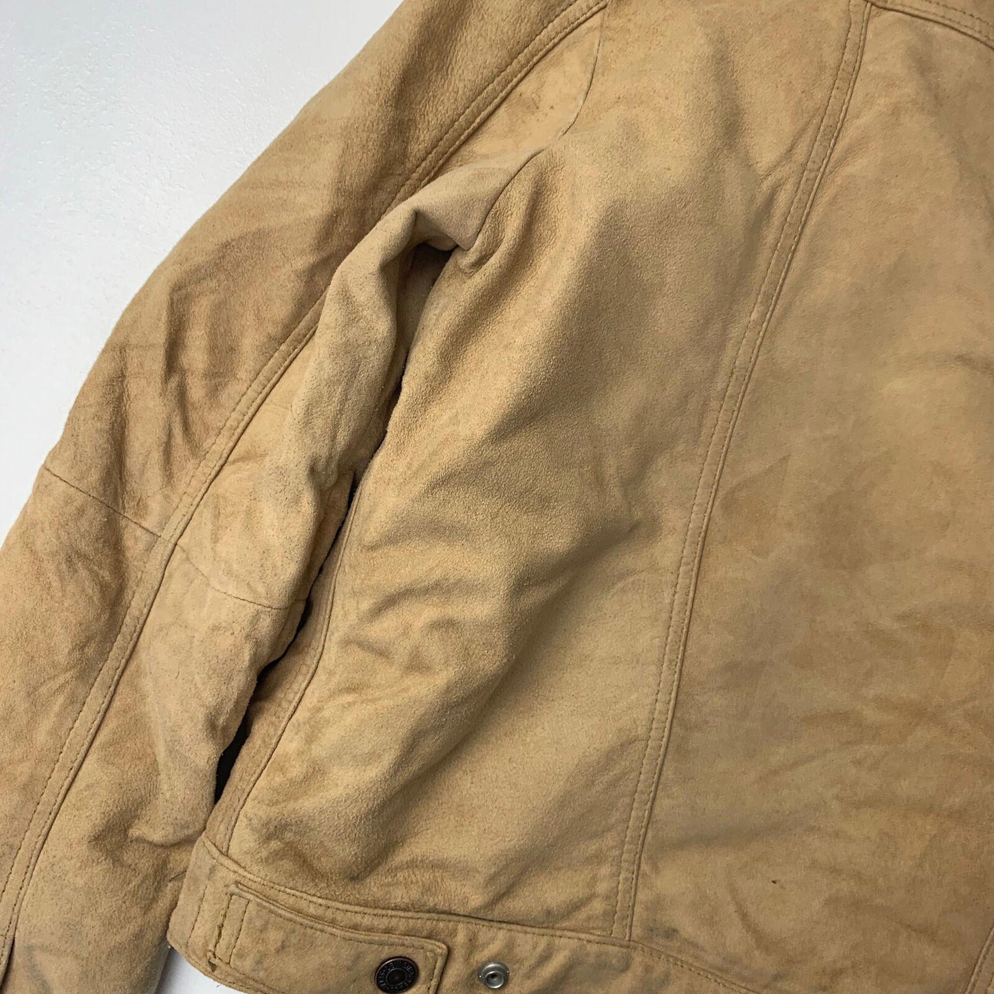 Women’s LEVIS Suede Sherpa Jacket / Small