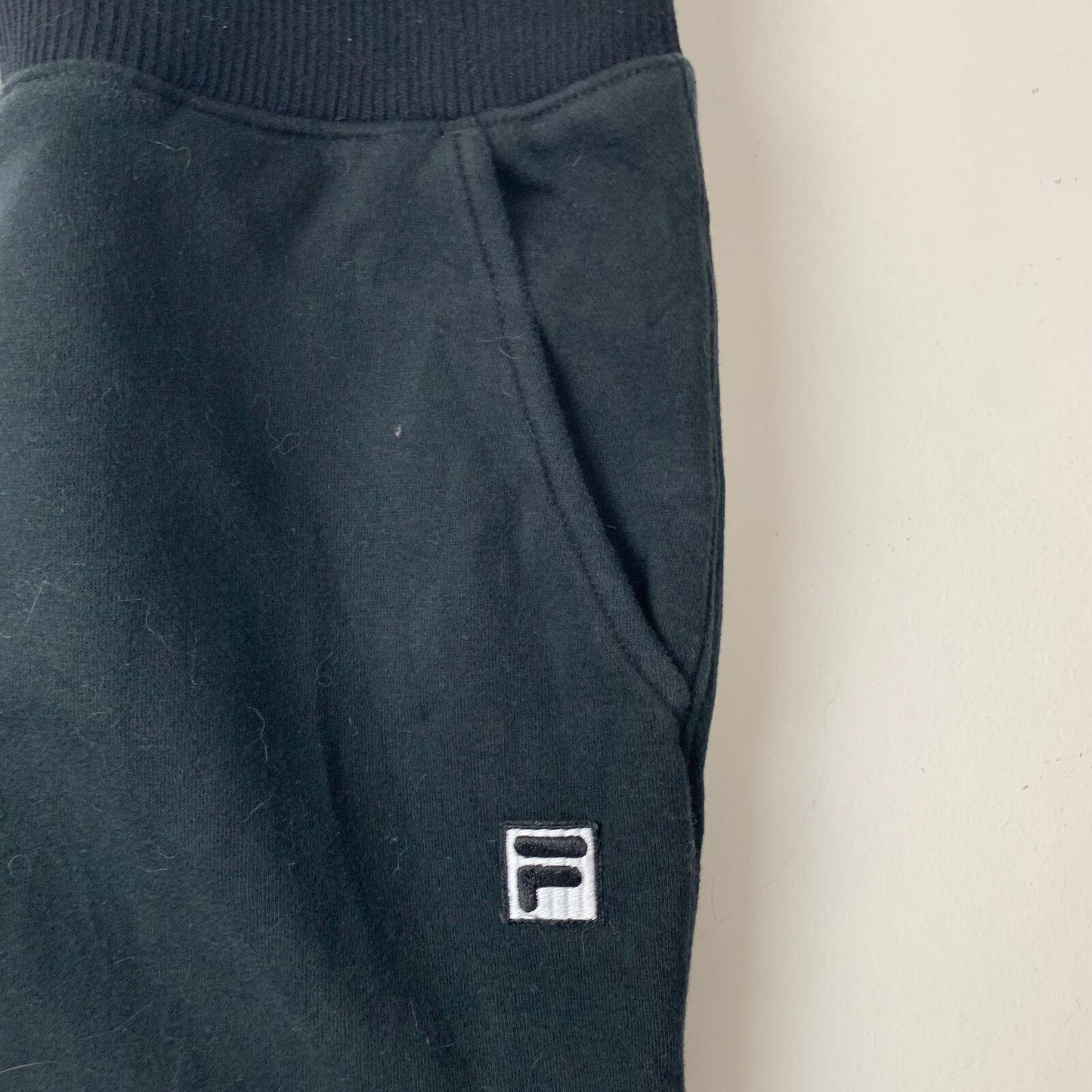 Women’s FILA Joggers / Black / Small / Standard Fit Jogging Bottoms / Sweatpants