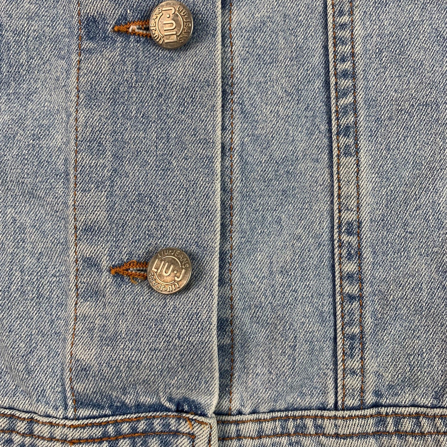 Woman’s LIU.Jo Jeans Denim Jacket / Light Blue / Medium / Cropped