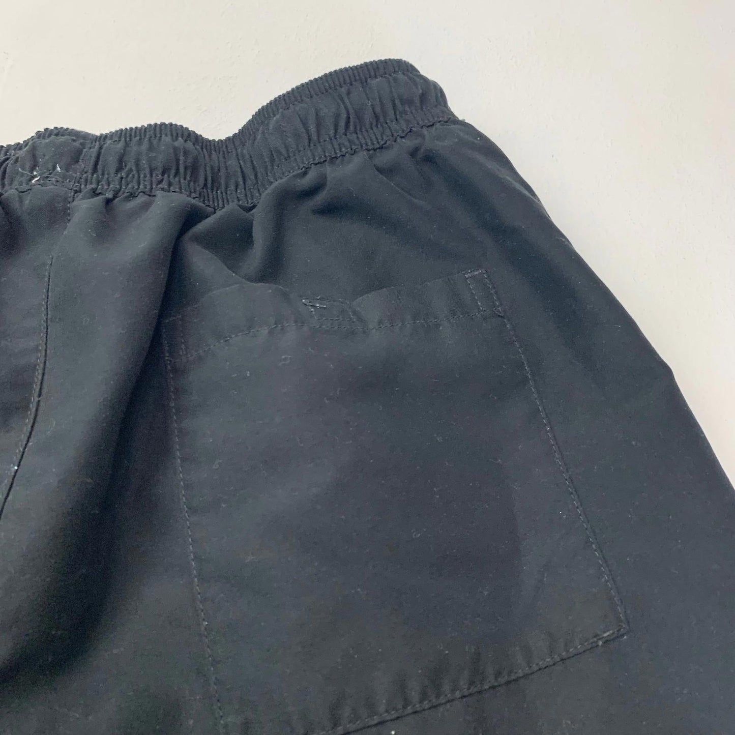 CALVIN KLEIN Swim Shorts Logo Tape Black Men's S