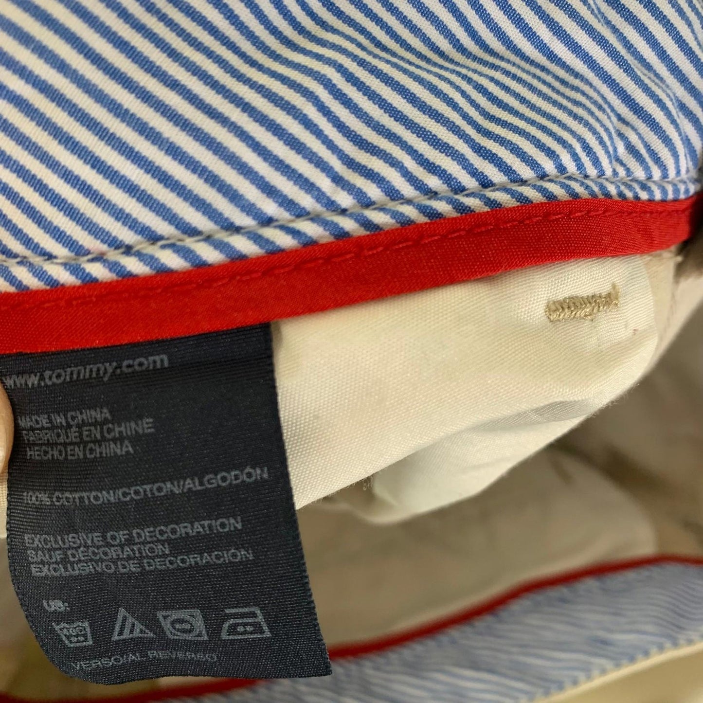 Tommy Hilfiger Boys Chino Trousers Classic Casual Beige 15-16 Years