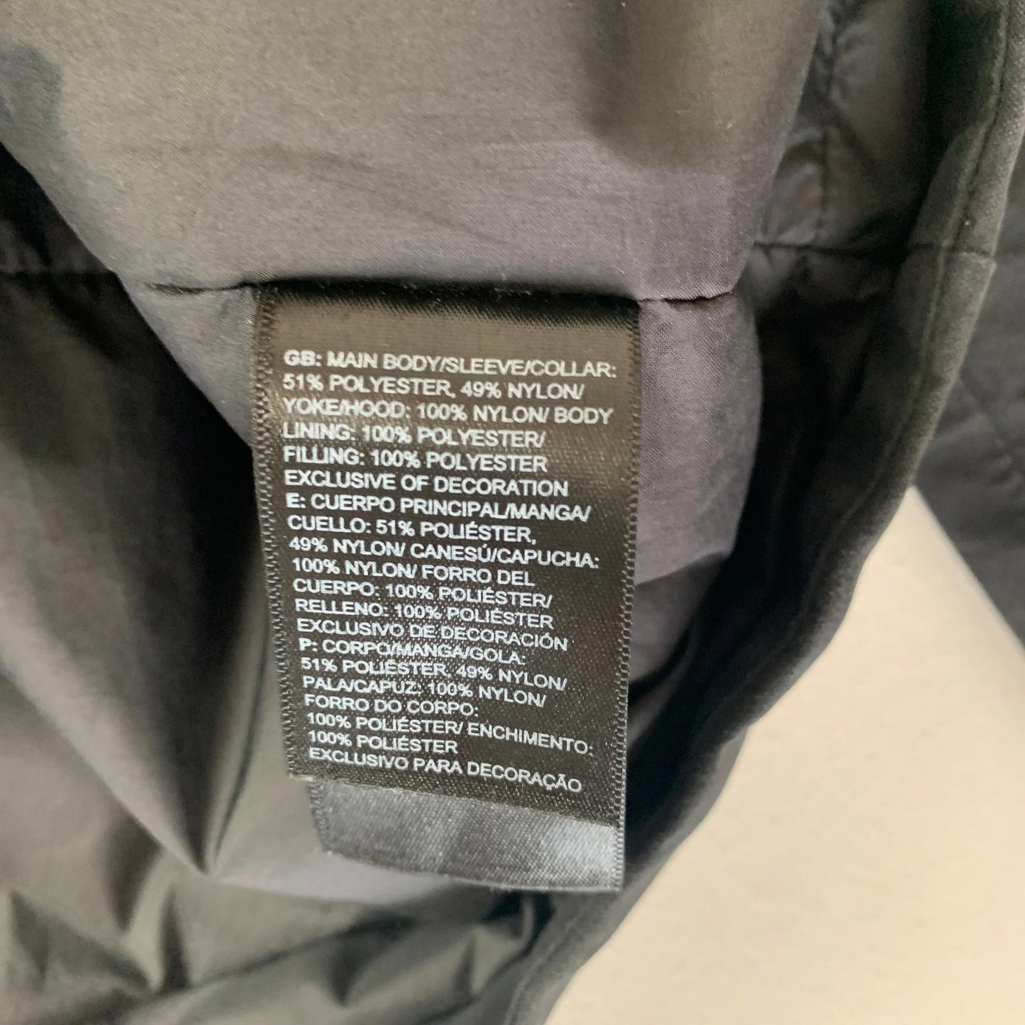 The North Face Jacket Hooded Waterproof Black Womens XS