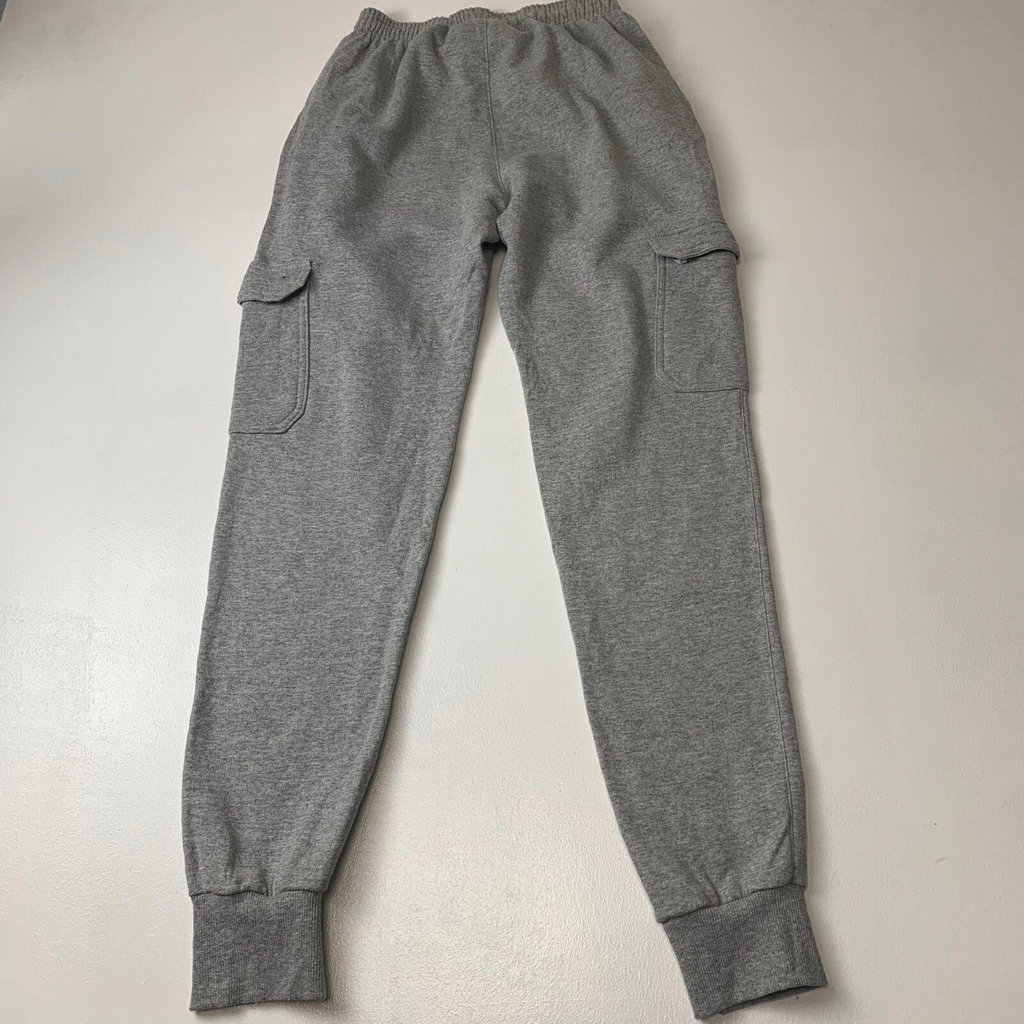 Men’s CHAMPION Cargo Jogging Bottoms / Grey / Small / Joggers