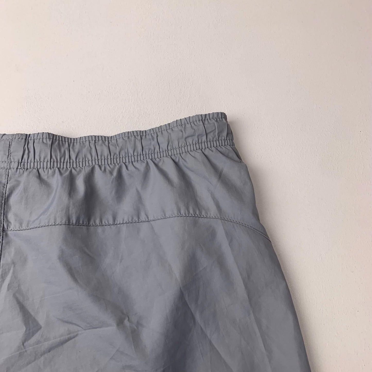 NIKE Athletic Dept Swim Shorts Grey Black Contrast Mens Size L
