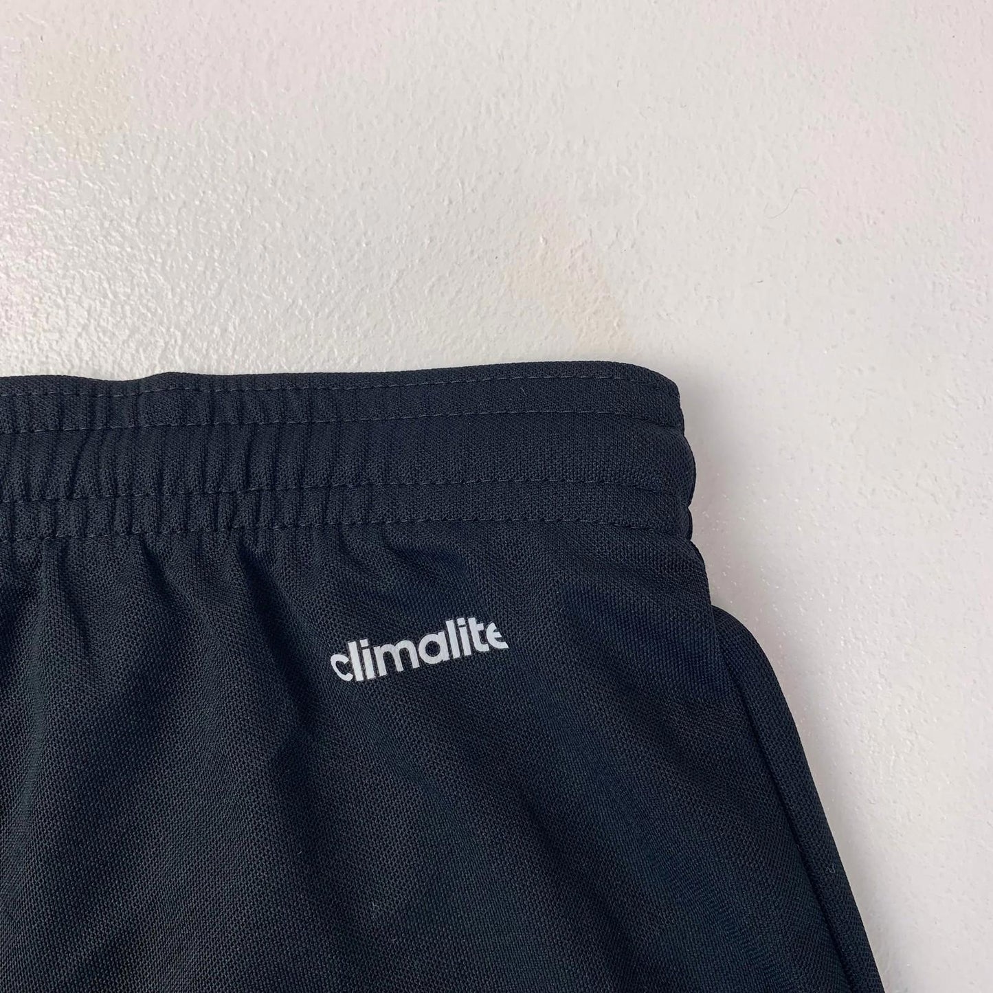 ADIDAS Climalite Athletic Shorts Black Boys UK 13-14Y