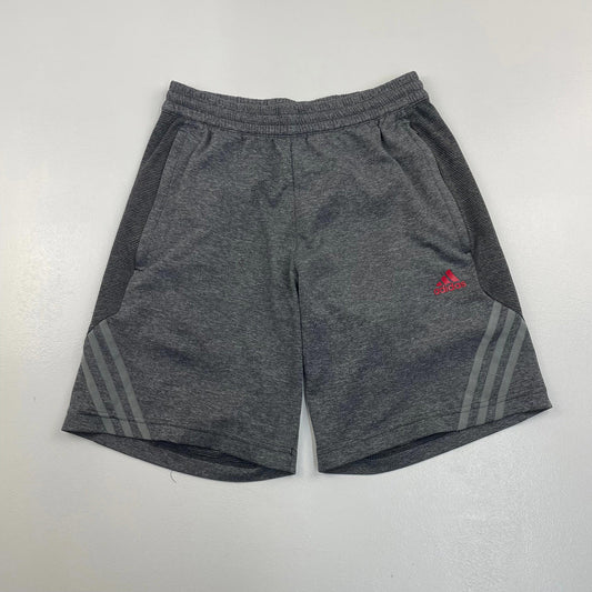 Men’s ADIDAS Climacool Static Grey Sport Sweatshorts , Size Small