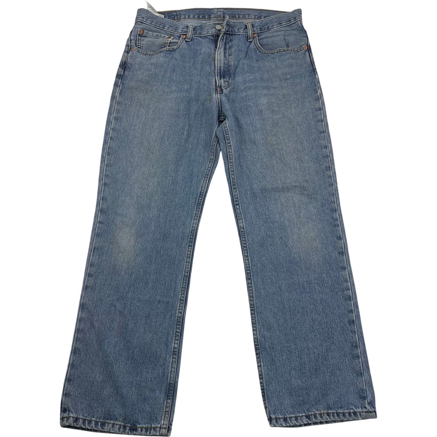 LEVI'S 516 Straight Leg Classic Denim Jeans Blue Vintage Mens 36W 30L