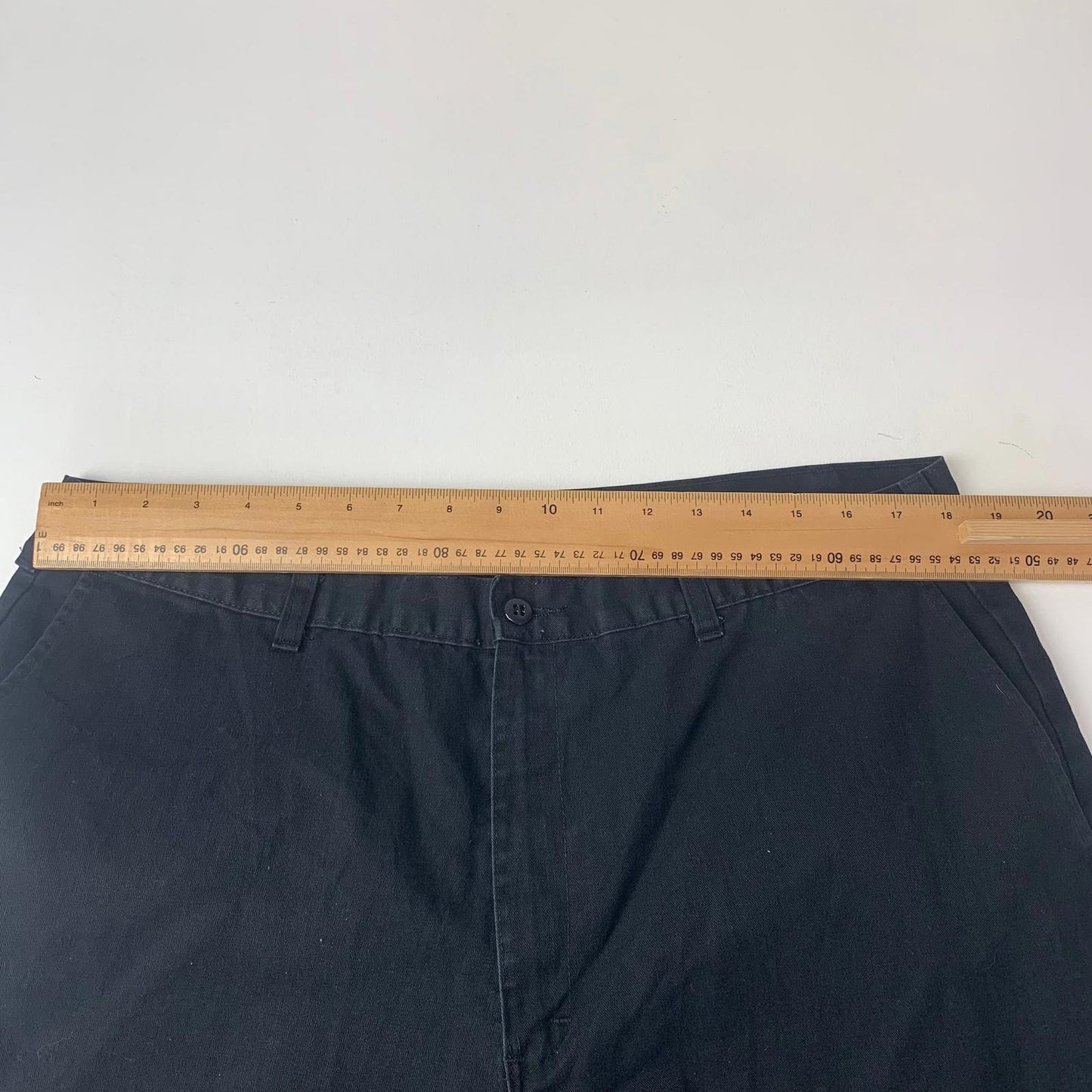 Dickies Cargo Shorts Casual Black Chino Mens W38