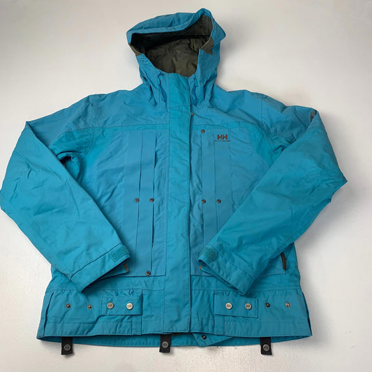 Women’s HELLY HANSEN Waterproof Ski Jacket / Medium / Turquoise