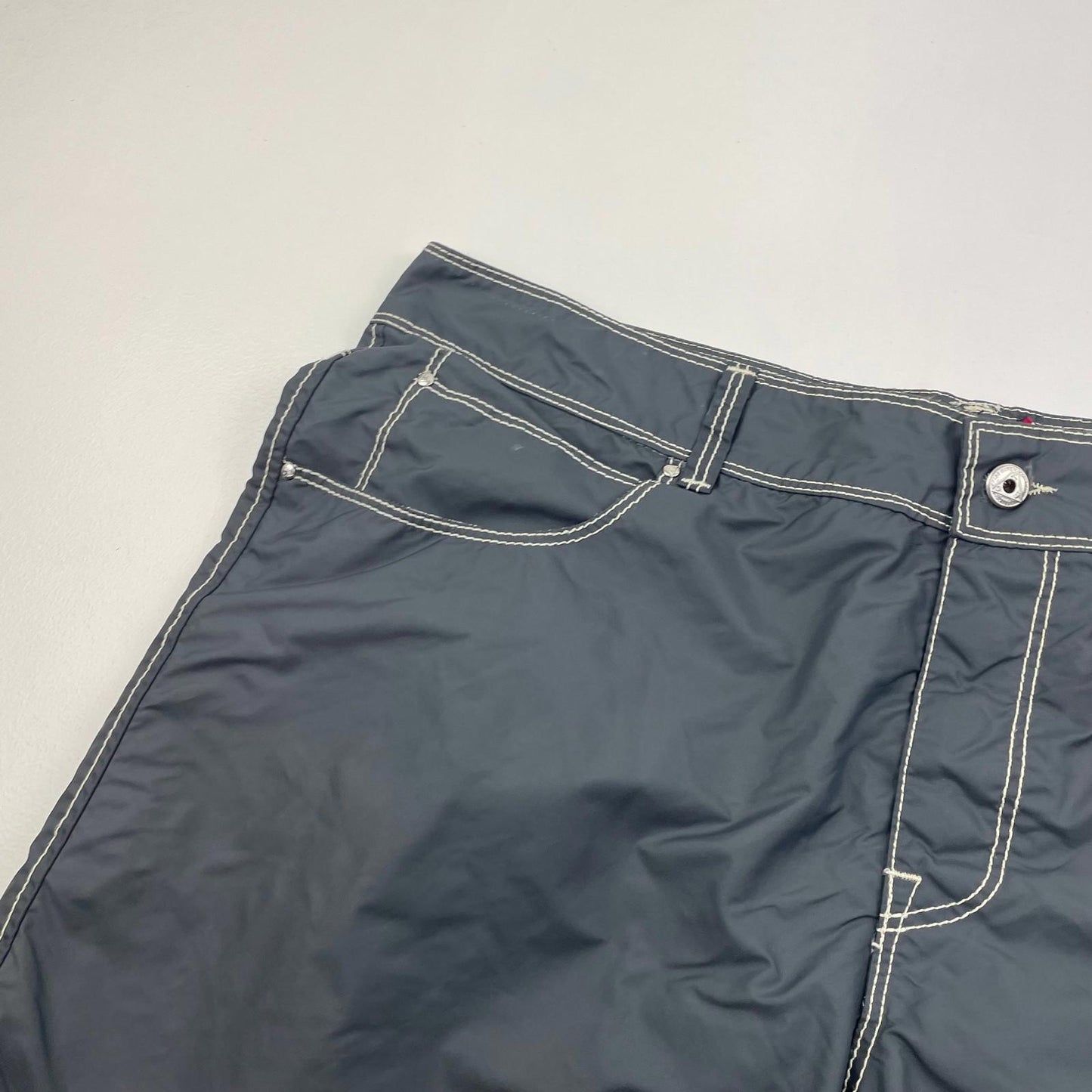 ROGERS Swim Shorts Mesh Lined Retro Grey Men's EU 42 UK 32