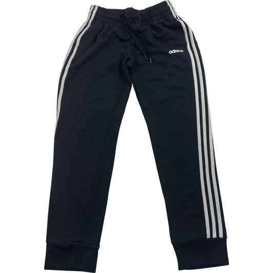 Adidas Climalite Jogger Trousers Stripe Black Women S 8-10
