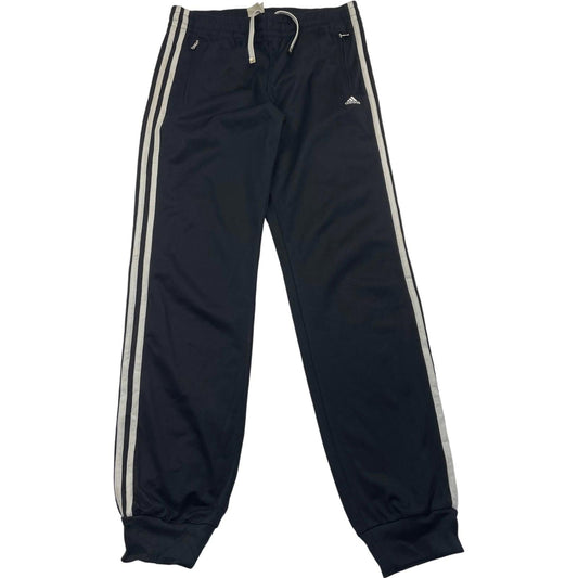Adidas Climalite Track Pants Black Jogger Style Striped Women UK 8