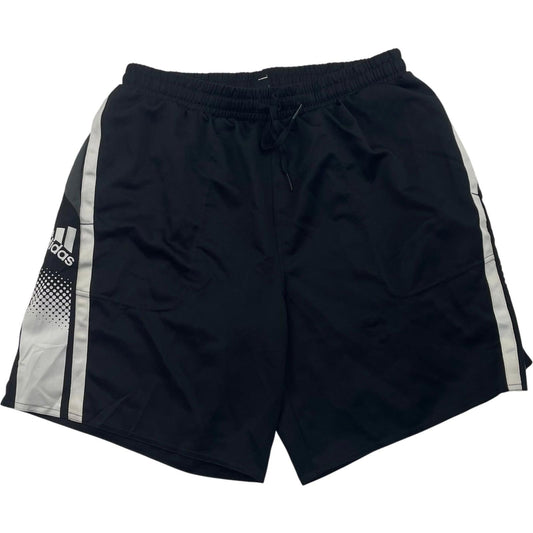 Adidas Shorts AEROREADY Primegreen Sports Black Striped Mens Size S