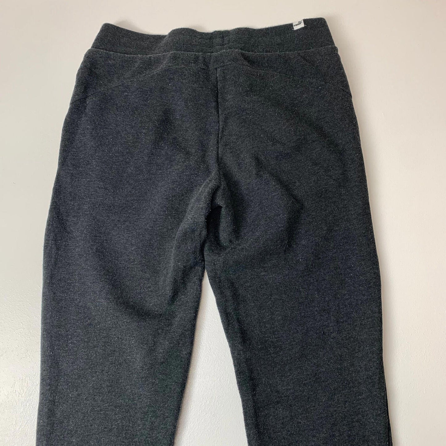Women’s PUMA Dark Grey Jogging Bottoms / Small / UK10 / Joggers