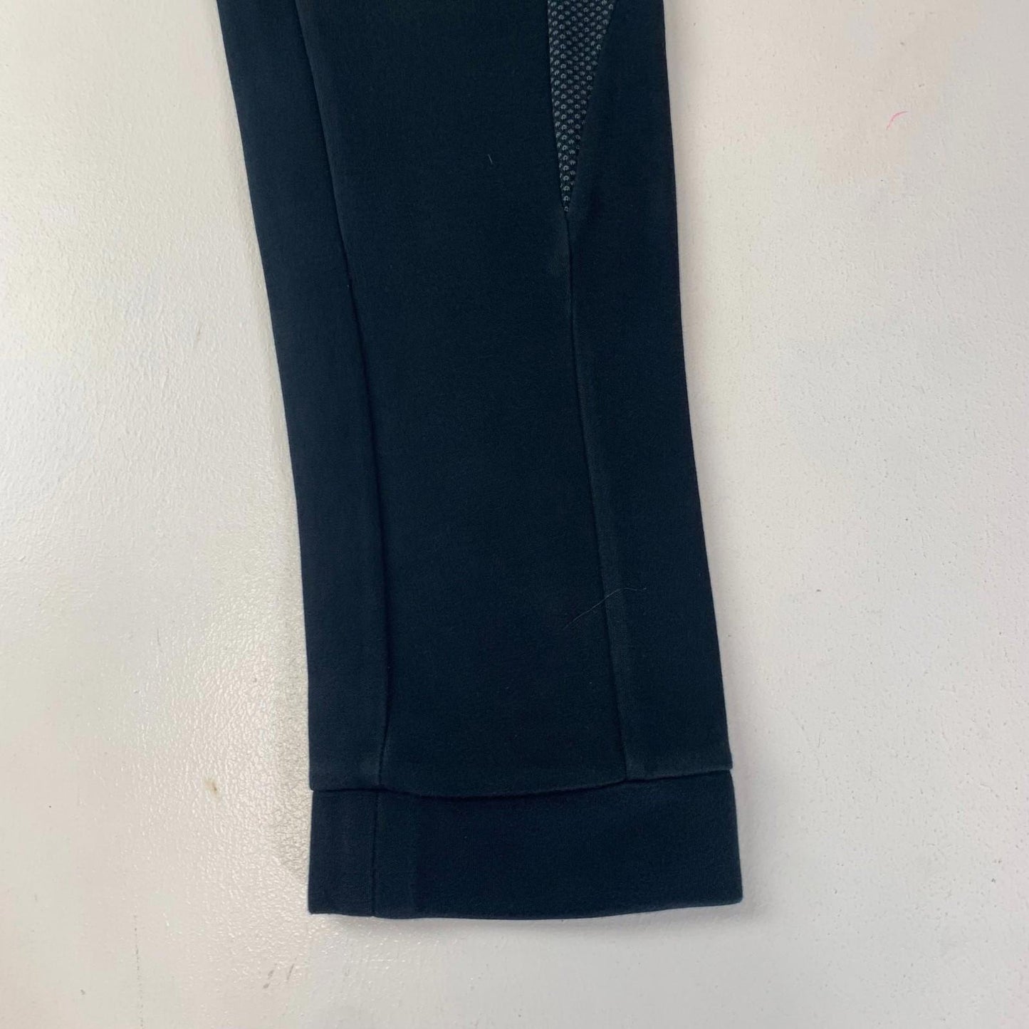 Puma Jogger Track Pants Breathable Mesh Black Mens Medium