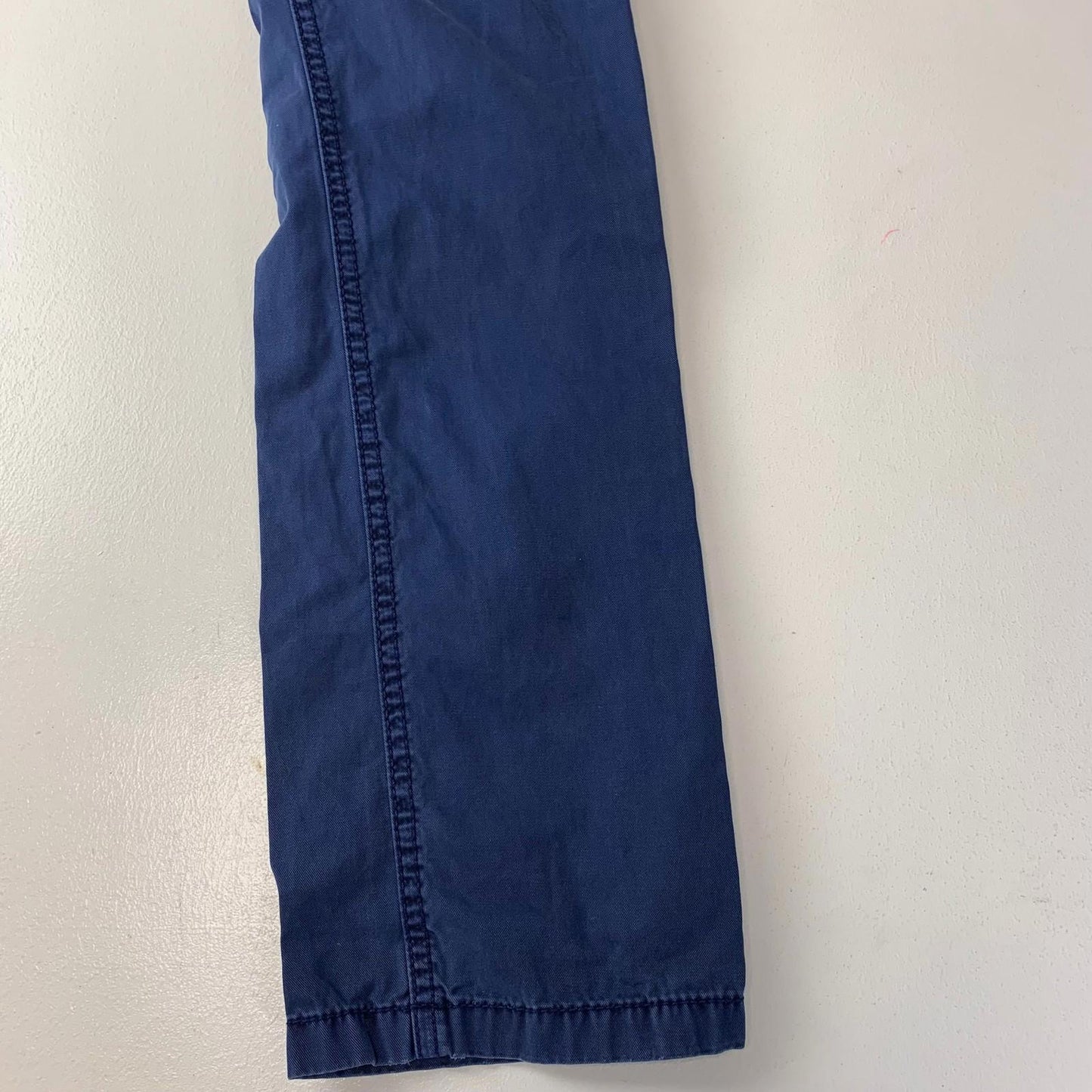 Hilfiger Denim Trousers Casual Blue Straight Fit Cotton Mens W34 L34