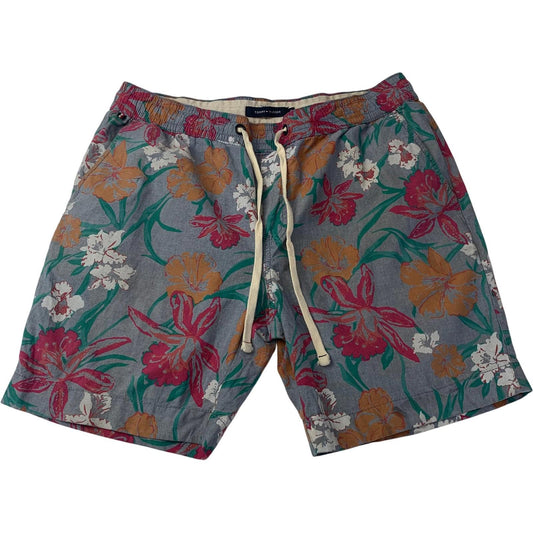 Tommy Hilfiger Floral Shorts Elastic Waist Multicolour Mens M