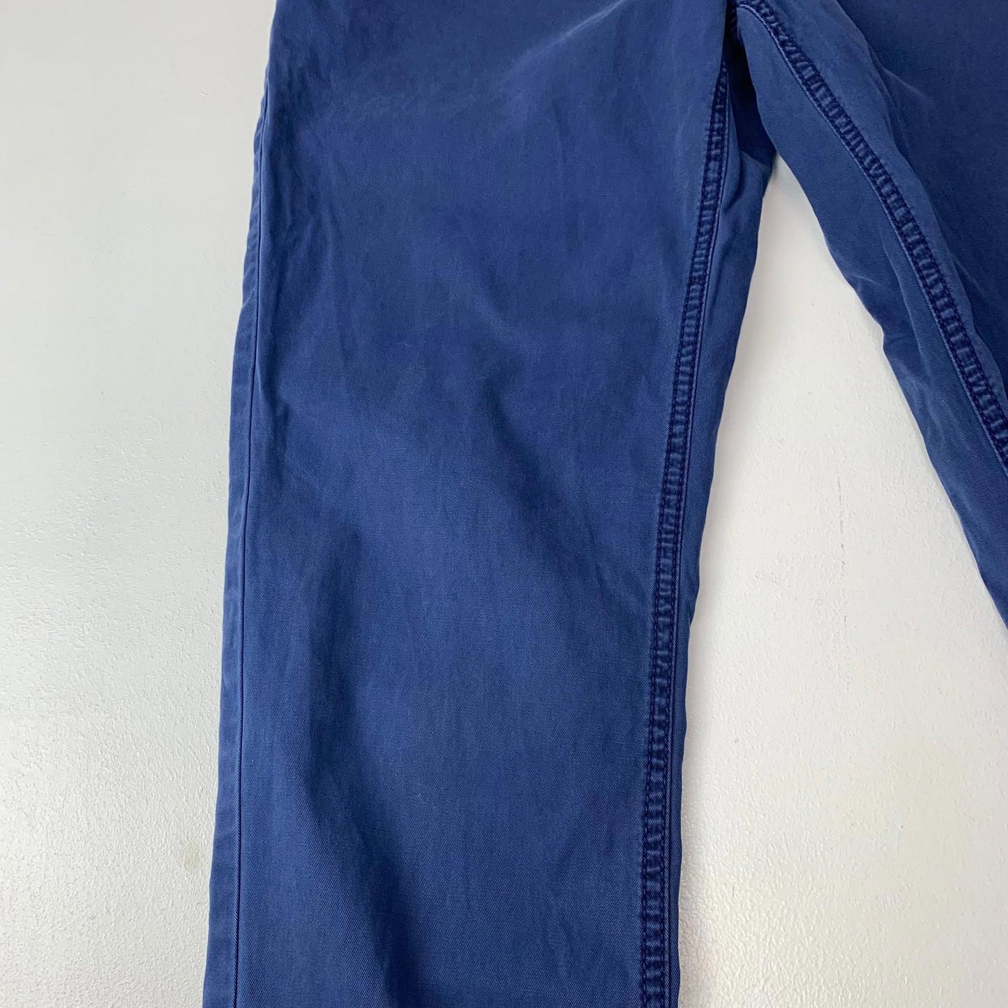 Hilfiger Denim Trousers Casual Blue Straight Fit Cotton Mens W34 L34