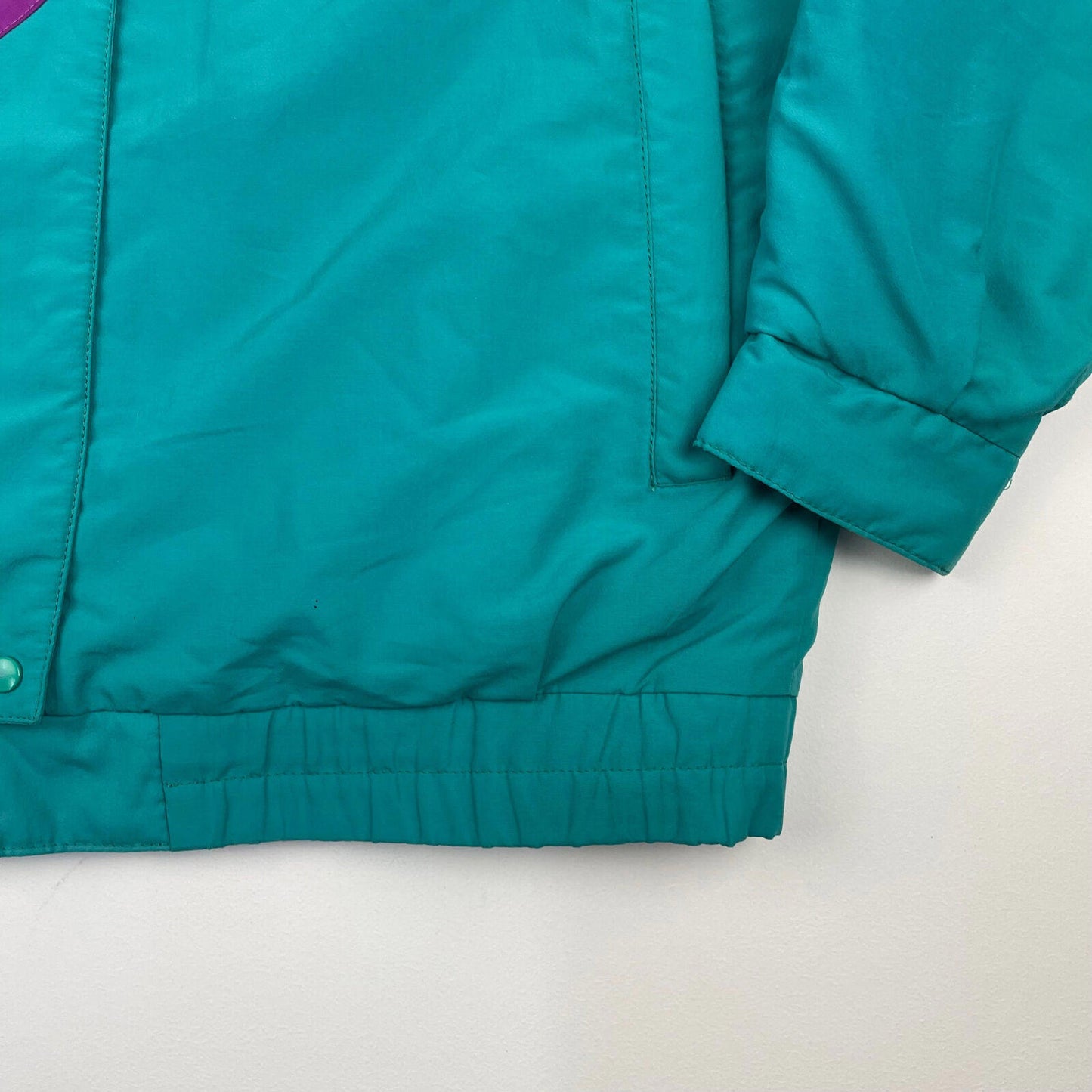 Women’s Vintage 90’s Multicoloured Block Print Ski Jacket , FR 42 / UK 14