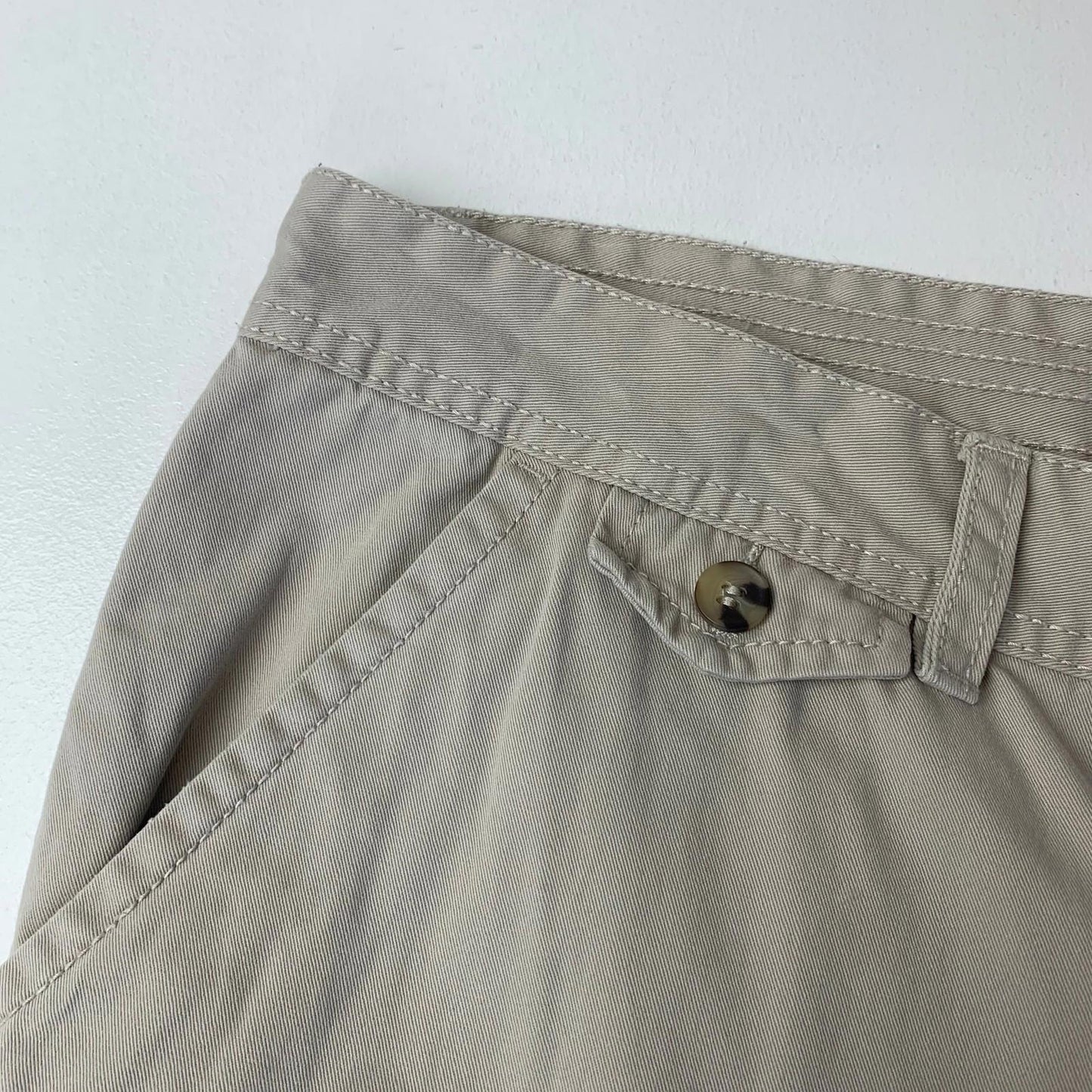 Kangol Chino Shorts Casual Beige Mens XXL
