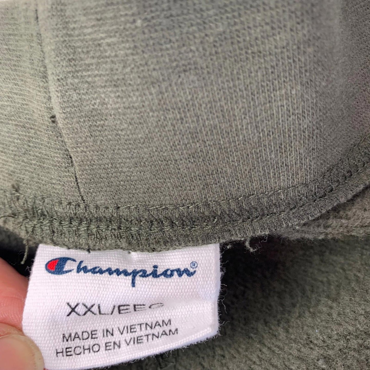 Champion Jogger Sweatpants Drawstring Khaki Green Women XXL
