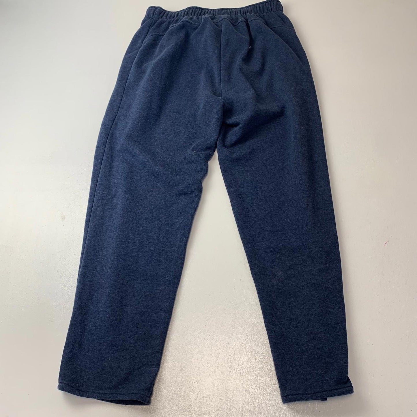 Puma Activewear Jogger Sweatpants Navy Blue Logo Mens Large