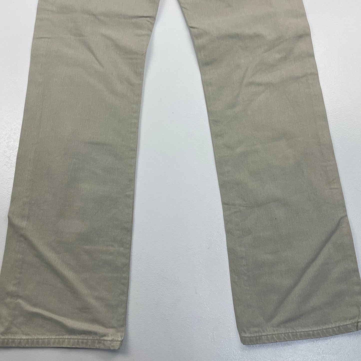 Levi Strauss 551 Straight Leg Beige Trousers Classic Mens W29 L34