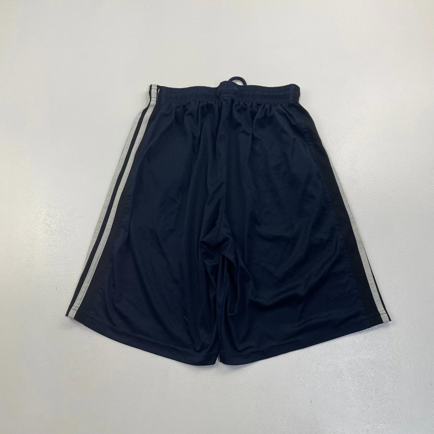 Adidas Climalite Activewear Shorts Athletic Navy Striped Mens Small